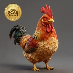 a digital painting of a dog - chicken hybrid, hyperealism, award winning, stunning, trending on art - sation, highly detailed, cinematic lighting, 8 k, hd
