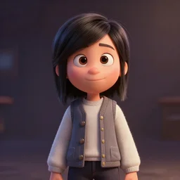 new pixar character, highly detailed, extremely high quality, hd, 4 k, 8 k, professional photographer, 4 0 mp, lifelike, top - rated, award winning, cinematic, realistic, detailed lighting, detailed shadows, sharp, no blur, edited, corrected, trending