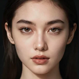 a hyperrealistic photograph of a man with a feminine face, feminine face, female face structure, very beautiful face, very detailed eyes, sexy