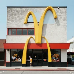 Brutalist McDonalds