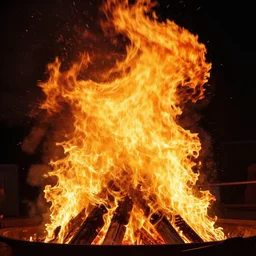 oh, but the fire went wild, highly detailed, sharp, cinematic, 8 k,