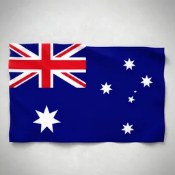 concept for an updated australian flag, southern cross, flag