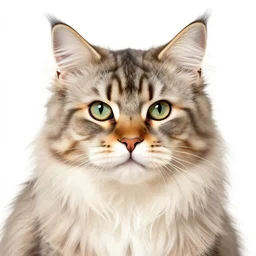 hyperdetailed beautiful mainecoon cat., sharp focus ilustration, artstation hq. intricate, elegant. wlop, greg rutkowski, alphonse mucha,. dan mumford, rossdraws, marc simonetti. incredible background. louise zhang. colorful splashes of paint. background by repin. abstract. decollage painting. conterporary