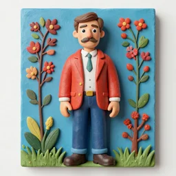 where's waldo, folk art, lowbrow, matte painting, 3 - d highly detailed, in the style of camille rose garcia
