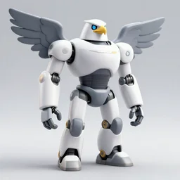 an eagle themed robot