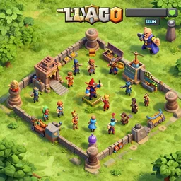 “ townhall level 2 0 0 in clash of clans ”