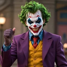 Goku is The Joker, hyperdetailed, artstation, cgsociety, 8k