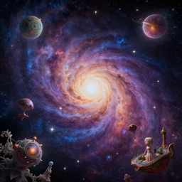 somewhere in the cosmos we shall meet beautiful magical details and accents, astral cosmic illustration, by pablo amaringo, amazing background, cinematic lighting, colorful textured detail, wonderland storybook illustration, sharp images, 3 - d 8 k, high resolution, in the style of anne stokes, giger, adi granov, elena masci, pawel rebisz