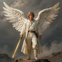 anakin skywalker fallen angel, classical, artstation,