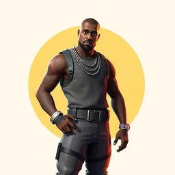 kanye in fortnite