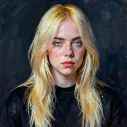 portrait of billie eilish by hilma af klint