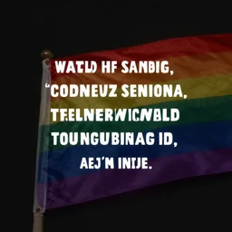 an inspirational quote about being gay, pinterest