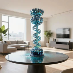 photo of studio apartment, grand prismatic springs in a table