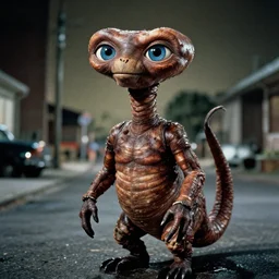 still from ET (1982) where crime is committed