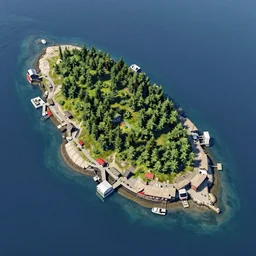 acadia national park, areal view, grand theft auto 5, playstation 5