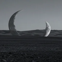 Moonscapes, professional photograph