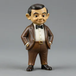 antique sculpture of mr. bean