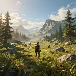 a landscape of farcry new dawn, photorealistic, trending on artstation