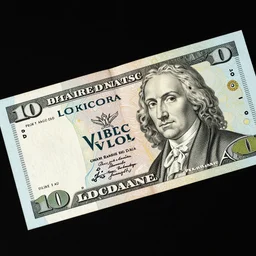 blaise pascal, bank note illustration
