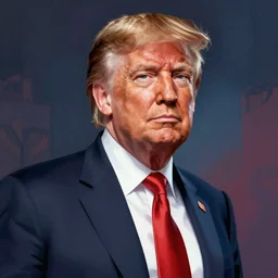 Donald Trump as a fantasy D&D character, portrait art by Donato Giancola and James Gurney, digital art, trending on artstation