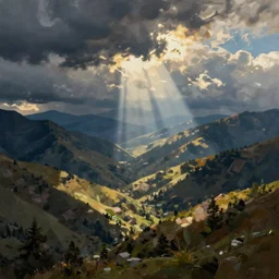 digital art painting, trending on artstaton