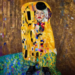 the world's richest man is a ventriloquist dummy from south africa, psychedelic, elon musk!, patterned skin, trending on artstation, photorealism, vibrant colors, digital art, in the style of harumi hironaka, gustav klimt, egon schiele, coby whitmore, david bates, monet, lisa frank, picasso, octane render.