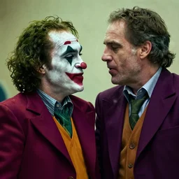 Nicolas Sarkozy playing the Joker