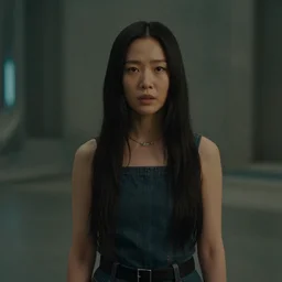 film still of amy wong in the new scifi movie, 4 k