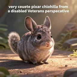 “ very cute pixar chinchilla from a disabled veterans perspective ”