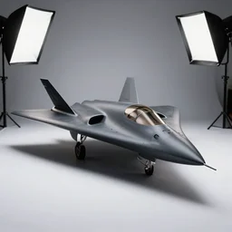Sneaker design inspired by the F-117 Nighthawk, studio lighting, photography, 60mm, f4