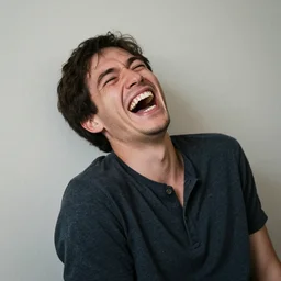 someone dying from laughter literally