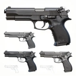 m 1 9 1 1 pistol concept art, unreal engine 5, 3 d, artstation, wlop, cgsociety, stylized, blueprints