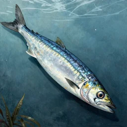 sardine in the world of adam wyeth, extremely detailed masterpiece, illustration, by michael sowa,