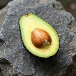 the rock as an avocado