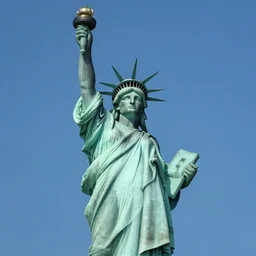 art deco statue of liberty