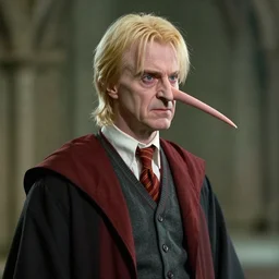 Voldemort with a long nose, trending on artstation, 8k