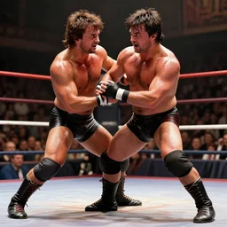 harry potter in a sweaty oily wrestling match