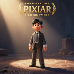 Pixar trains movie poster