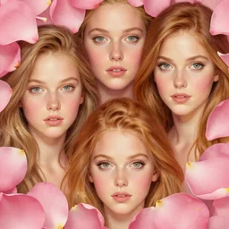 pink petals with a ahape of a wonderful aubrey plaza and christina ricci and mila kunis and olivia newton john, intricate, elegant, highly detailed, wonderful eyes, sweet, digital painting, artstation, concept art, smooth, sharp focus, illustration, art by artgerm and greg rutkowski and alphonse mucha and william - adolphe bouguereau
