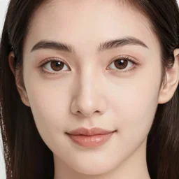 professional photograph of a woman's face, good lighting