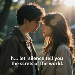 , secretly we spoke, that wise one and me. i said, tell me the secrets of the world. he said, sh … let silence tell you the secrets of the world, 8 k, ultra realistic, lens flare, atmosphere, glow, detailed, intricate, full of colour, cinematic lighting, trending on artstation, 4 k, hyperrealistic, focused, extreme details, unreal engine 5, cinematic, masterpiece