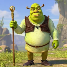 donald trump as shrek