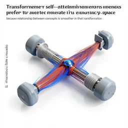 transformer self - attention neural networks prefer to operate in frequency space because relationship between concepts is smoother in that transformation. here is the output of a neural radiance field 3 d inverse diffusion model which was asked to visualize this effect. the intuition is shockingly well conveyed, this will likely help with communicating the intuition to human vision systems as well.