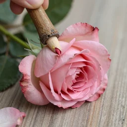 Detailed rose mauling