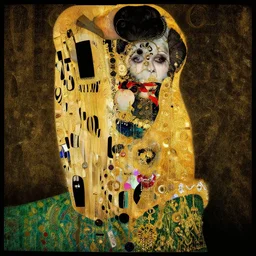 concept art, Nicole Aniston, beautiful, frank frazetta, ornate, art nouveau, symmetrical, gold jewelry, high contrast, unbiased render, Emil melmoth, eerie, haunting, victorian, 8k, octane render, style of Gustav Klimt, head and shoulders