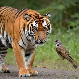 half a tiger half a bird