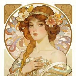 a hybrid exquisite complex portrait of chinese woman, sunlight, digital painting, artstation, concept art, smooth, sharp focus, illustration, art by alphonse mucha, 8 k