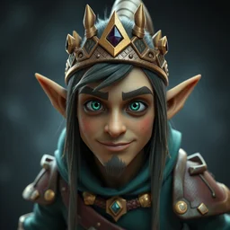 doby the elf, clash royal style characters, unreal engine 5, octane render, detailed, cinematografic, cinema 4 d