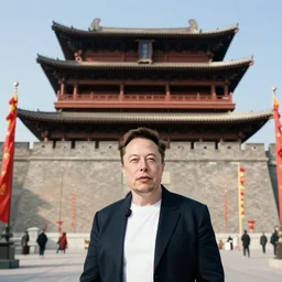 elon musk in ⛩🏯🎌
