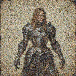 painting of Jessica Biel by Simon Bisley, looking shredded from working out, wearing witchblade armor, in the style of HR Giger, insane detail, in the style of Da Vinci, old weathered paper, 8k, runes and glyphs carved into the background